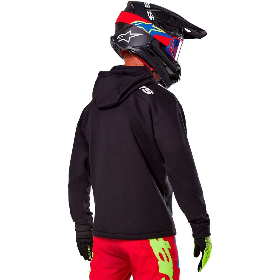 Felpa Moto Cross Enduro Alpinestars RACER MX FLEECE Nero